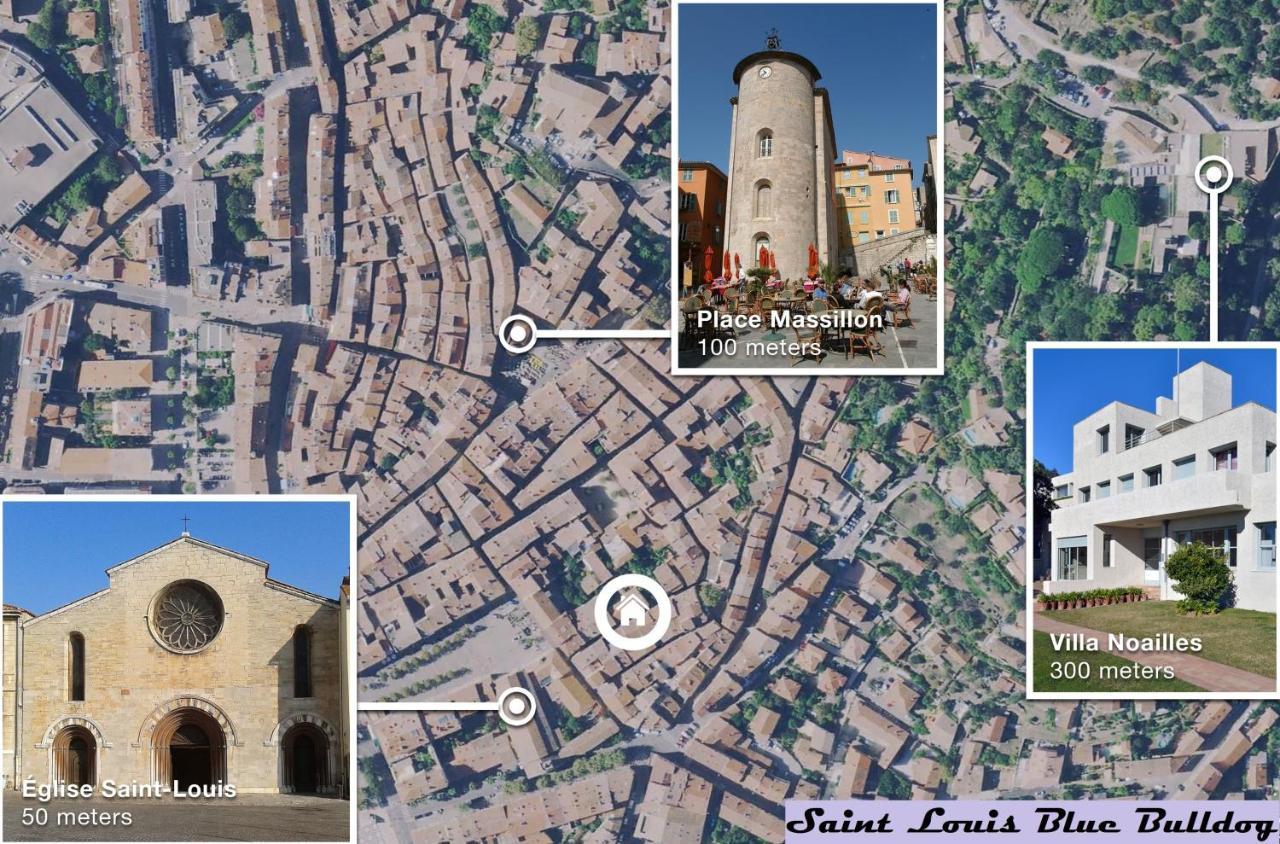 Le Saint Louis Blue Bulldog Apartment Hyeres Luaran gambar